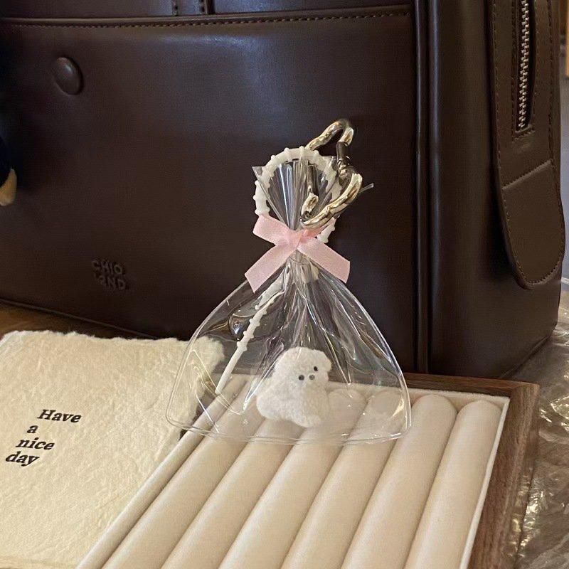 DOG IN THE BAG 犬 キーホルダー