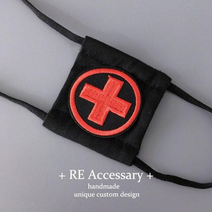 CROSS 十字 眼帯 アクセサリー パッチ