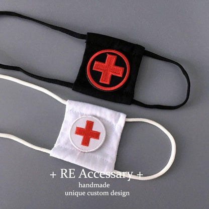 CROSS 十字 眼帯 アクセサリー パッチ