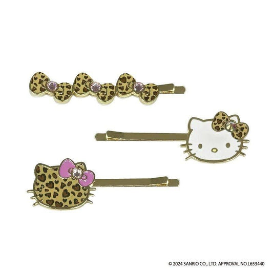 ハローキティ HELLO KITTY 2024 GOGOギャルCOLLECTION ヘアピンセット ヒョウ
