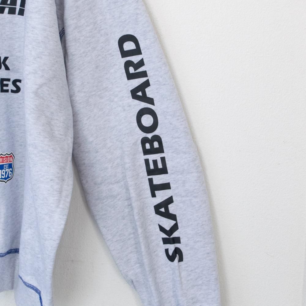 VISION STREET WEAR レーシングロゴスウェット GRAY