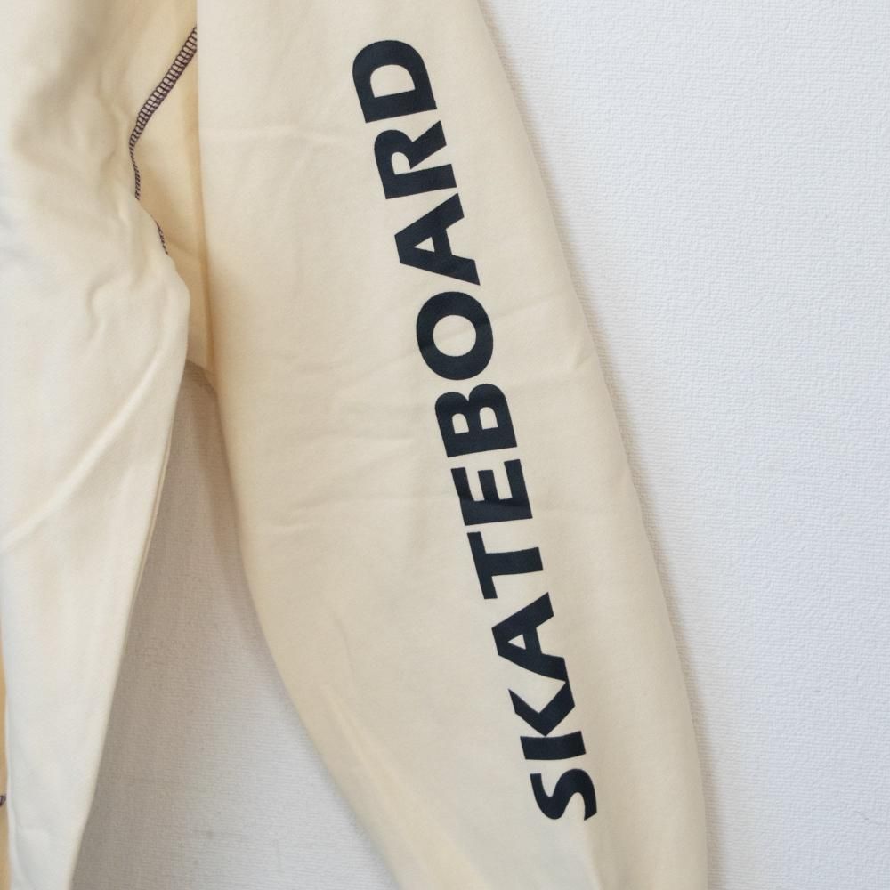 VISION STREET WEAR レーシングロゴスウェット IVORY
