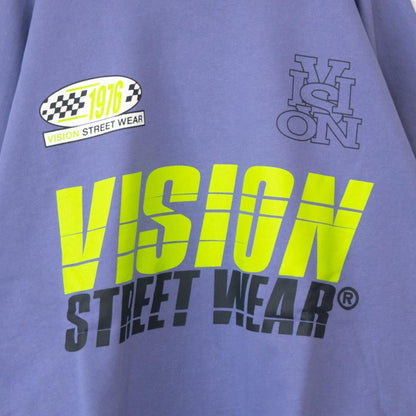 VISION STREET WEAR レーシングロゴスウェット PURPLE