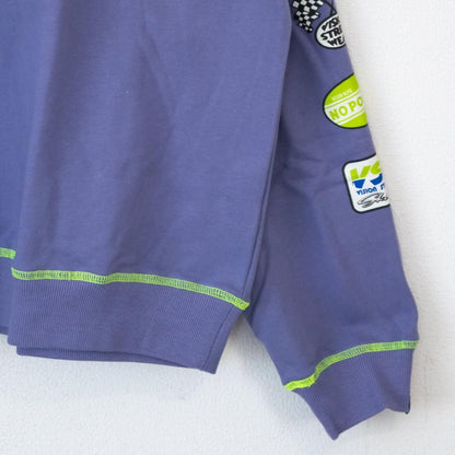 VISION STREET WEAR レーシングロゴスウェット PURPLE
