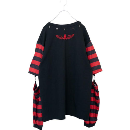ACDC RAG PUNKYバニー ロンT RED