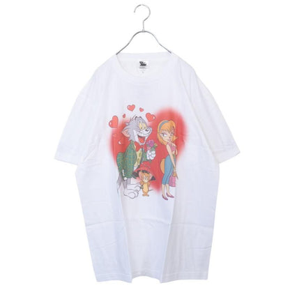 トムとジェリー Tシャツ ラブ WB2333 WHITE