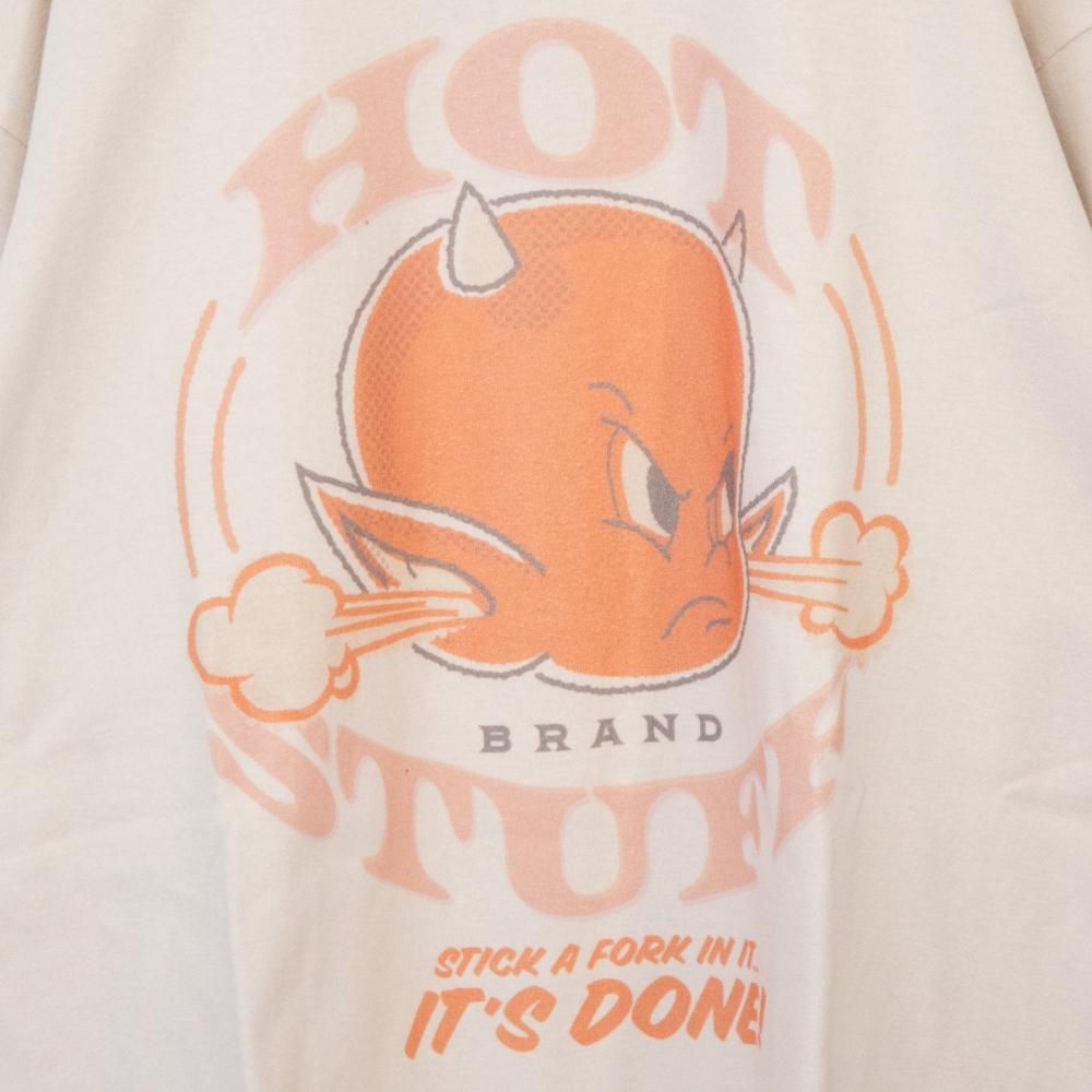 ホットスタッフ Tシャツ フェイス UNO1115 BEIGE