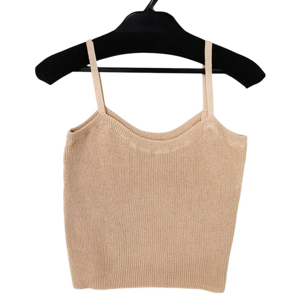 ライトニット ボレロ キャミソール セットアップ BEIGE