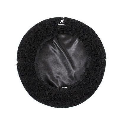 KANGOL（カンゴール）PLUSH BERET [107-169015 Black]
