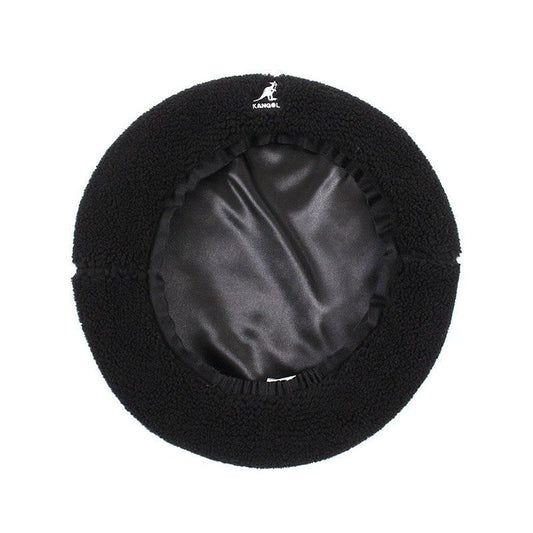 KANGOL（カンゴール）PLUSH BERET [107-169015 Black]