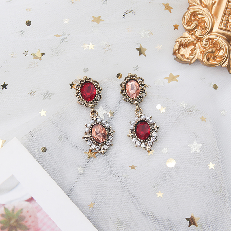 Bijou double earrings