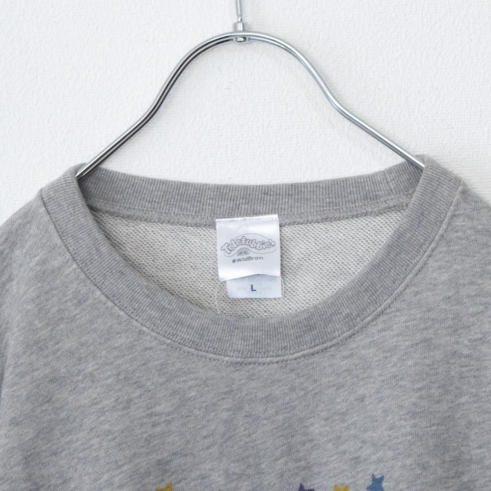テレタビーズ プリント スウェットシャツ GRAY 星 TB1191