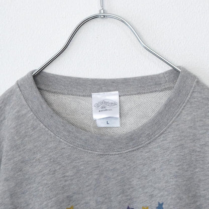 テレタビーズ プリント スウェットシャツ GRAY 星 TB1191