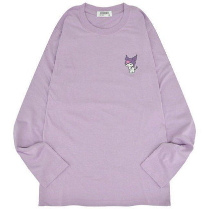 Sanrio Kuromi Character Long T-Shirt PURPLE