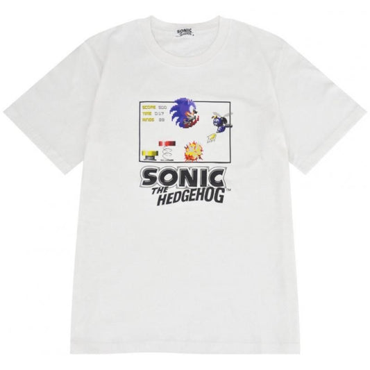 SEGA Sonic the Hedgehog Game T-Shirt WHITE