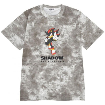 SEGA Sonic the Hedgehog Shadow Tie-Dye Gray T-Shirt