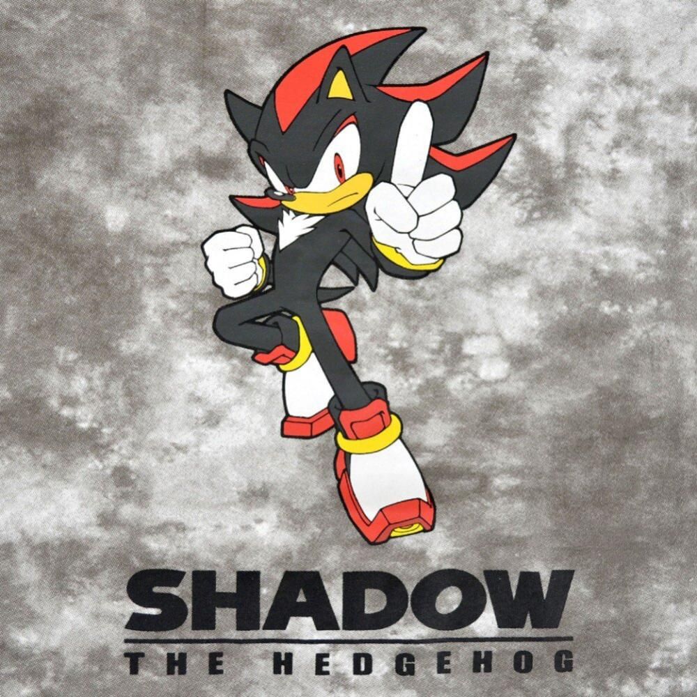 SEGA ソニック・ザ・ヘッジホッグ シャドウ Tシャツ タイダイ GRAY
