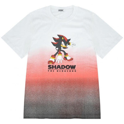 SEGA Sonic the Hedgehog Shadow T-Shirt Gradient Black