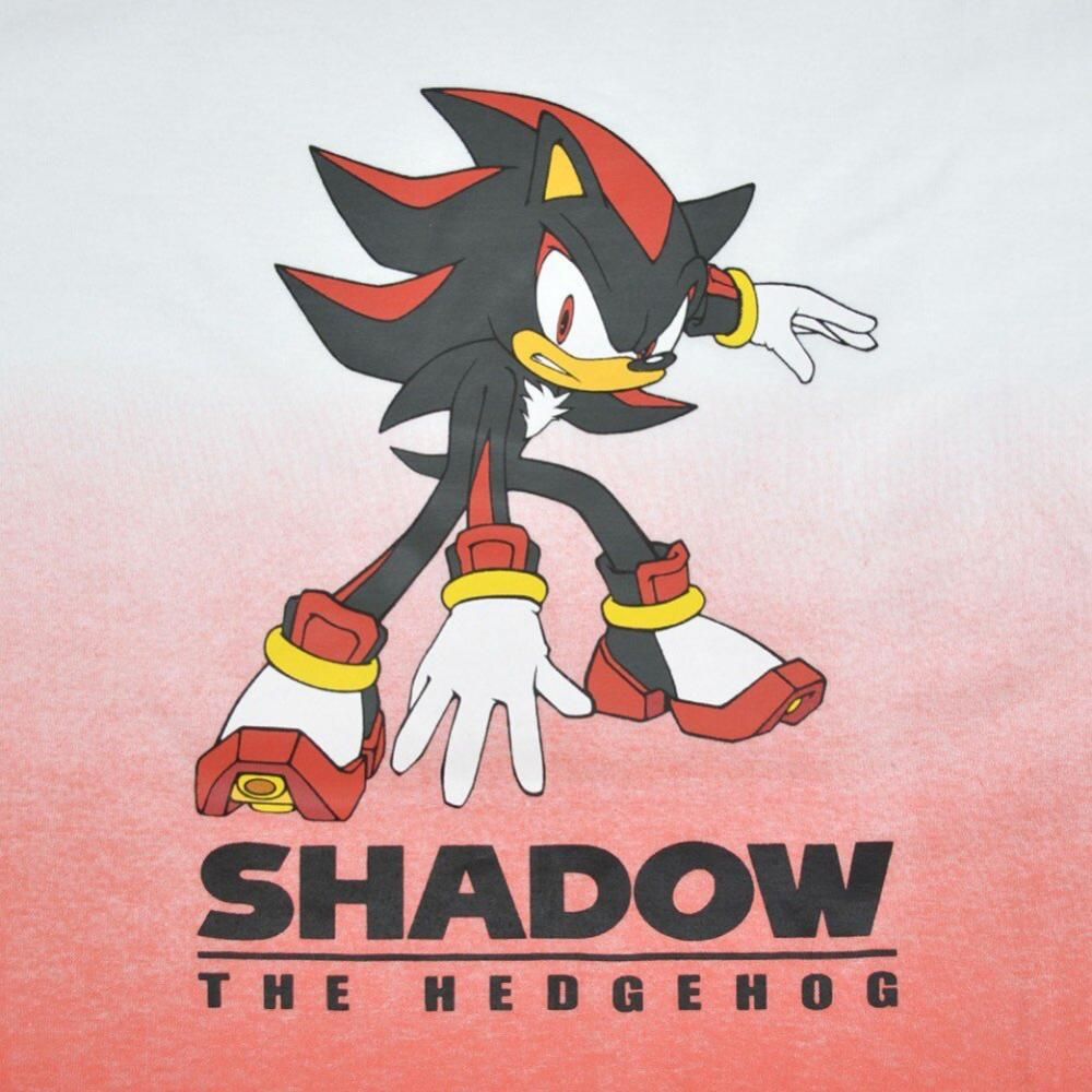 SEGA ソニック・ザ・ヘッジホッグ シャドウ Tシャツ グラデーション BLACK