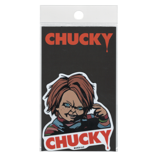 CHUCKY チャッキー ステッカー 挑発 映画 チャイルド・プレイ ホラー CP-003