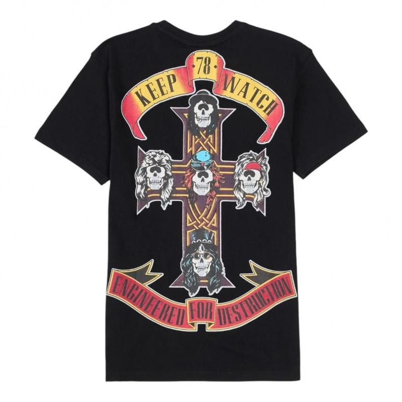 MISHKA Destruction 半袖 Tシャツ BLACK MSK-162