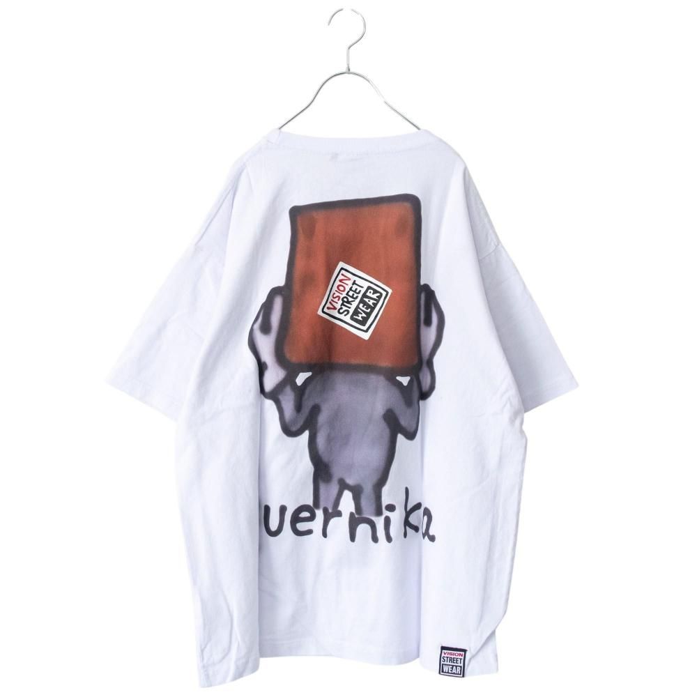 VISION STREET WEAR guernika ANONYMOUSE Tシャツ WHITE