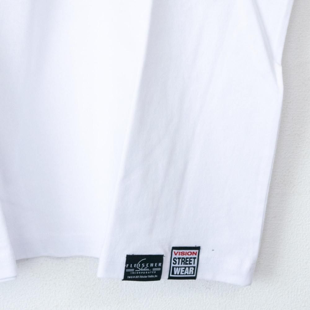 VISION STREET WEAR Betty Boop ラグランTシャツ BLACK/WHITE