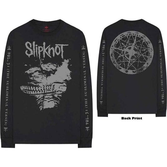 Slipknot Subliminal Verses ロンT BLACK