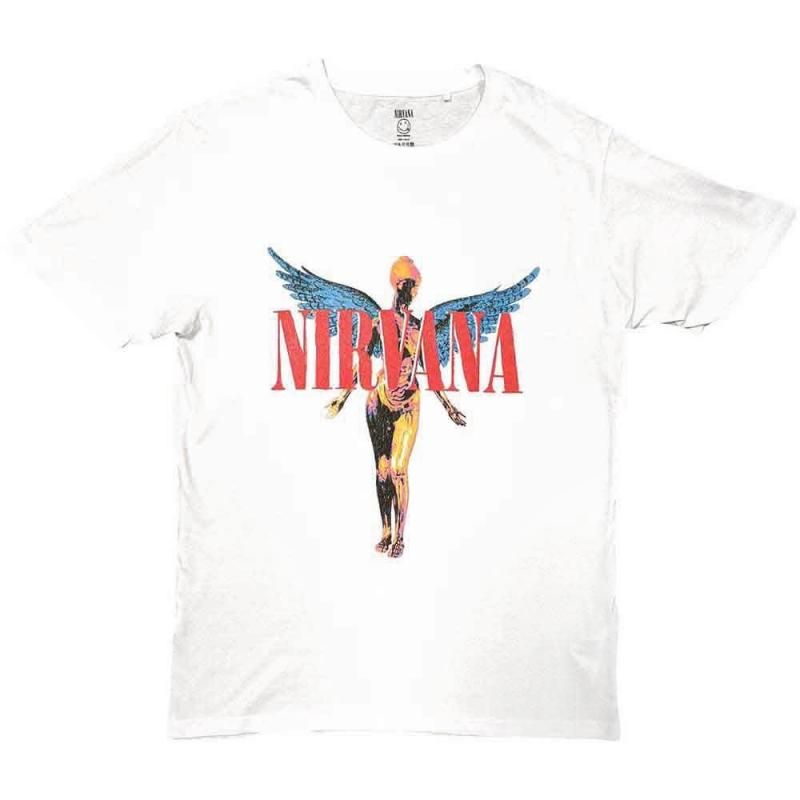 Nirvana Angelic 半袖 Tシャツ WHITE