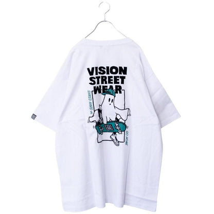 VISION STREET WEAR ゴーストスケーター Tシャツ WHITE