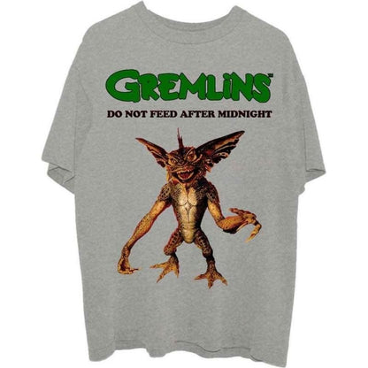 Gremlins グレムリン Tシャツ Stripe Do Not Feed (Grey)