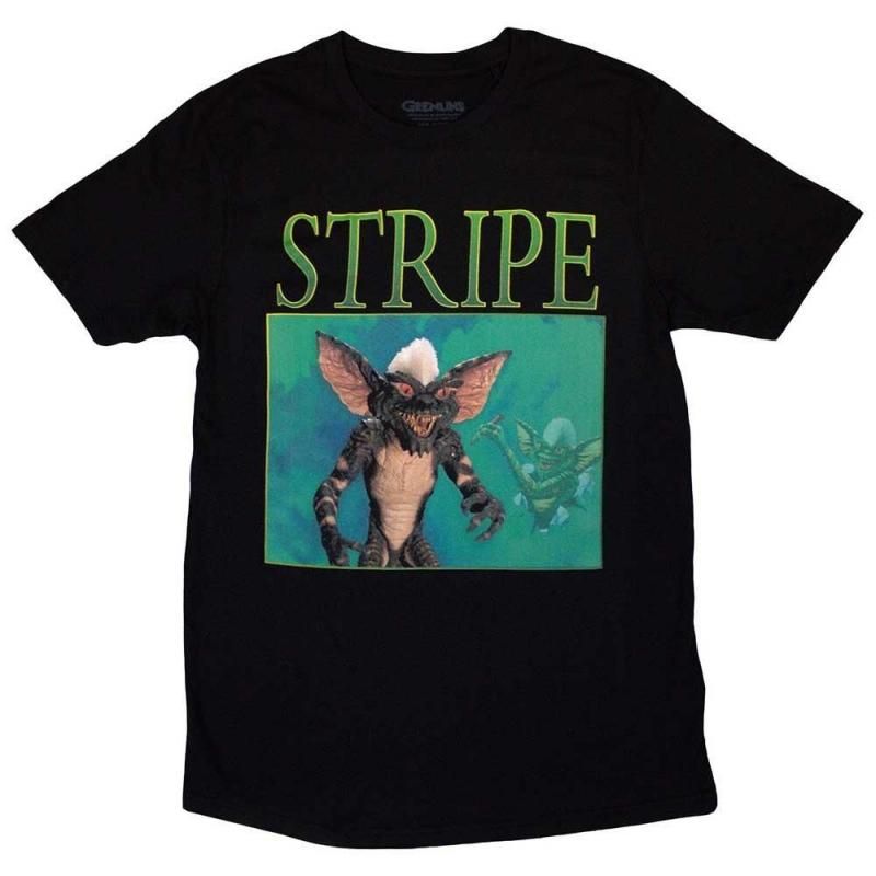 Gremlins グレムリン Tシャツ Stripe Homage (Black)