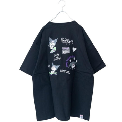 VISION STREET WEAR Sanrio Kuromi T-shirt BLACK
