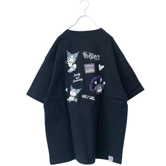 VISION STREET WEAR Sanrio Kuromi T-shirt BLACK