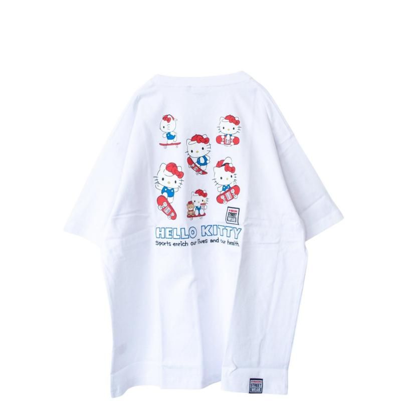 VISION STREET WEAR サンリオ HelloKitty キティ Tシャツ WHITE