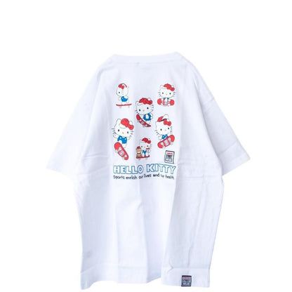 VISION STREET WEAR サンリオ HelloKitty キティ Tシャツ WHITE