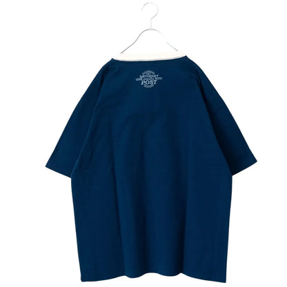 POST Covergirl プリント Tシャツ NAVY