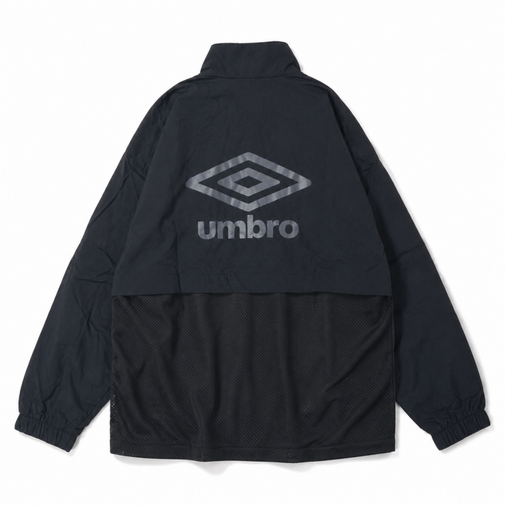 UMBRO 切替 アノラック パーカー BLACK