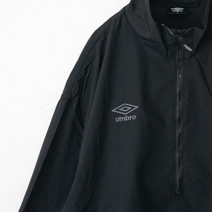UMBRO 切替 アノラック パーカー BLACK