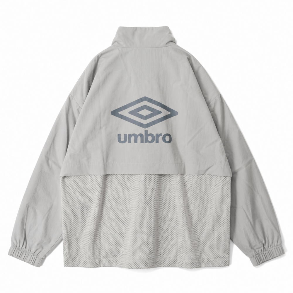UMBRO 切替 アノラック パーカー GRAY