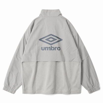 UMBRO 切替 アノラック パーカー GRAY