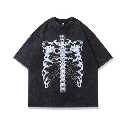 Bone Washed Unisex T-Shirt Black