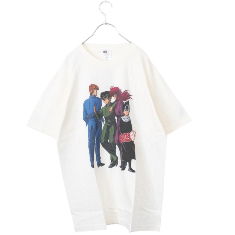 キャラクター Tシャツ 幽遊白書 集合 ロゴ PE1161 PE1162