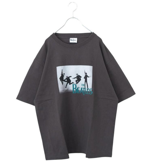 THE BEATLES Tour プリント Tシャツ CHARCOAL
