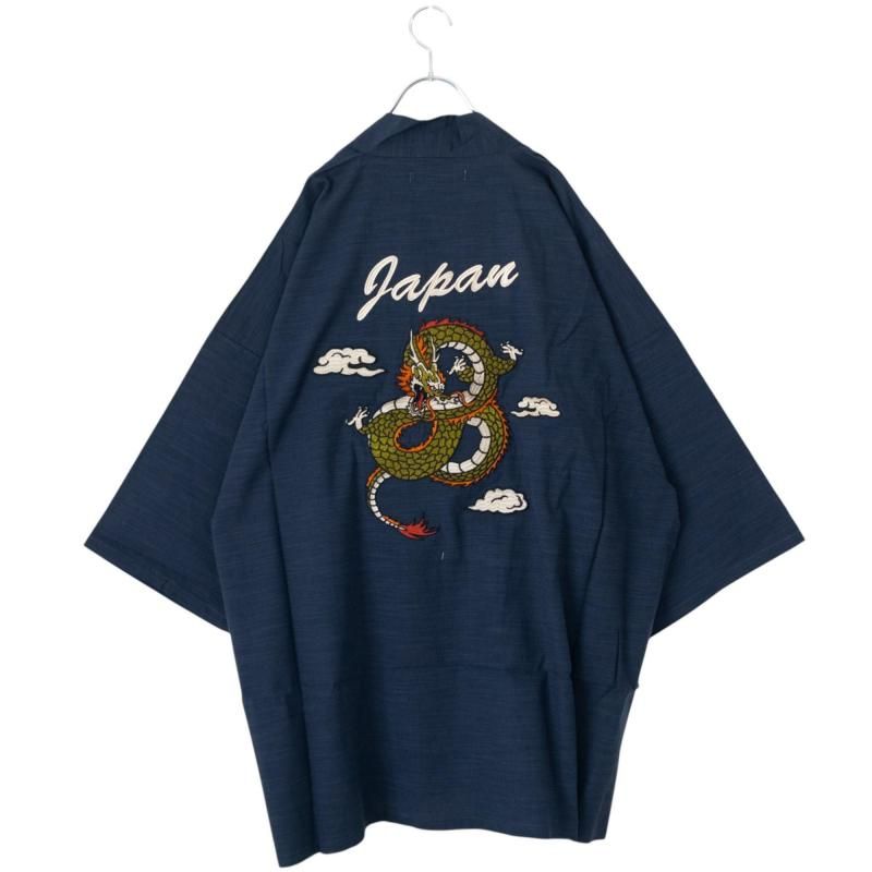 POWER TO THE PEOPLE JAPAN Series 刺繍法被 Dragon NAVY