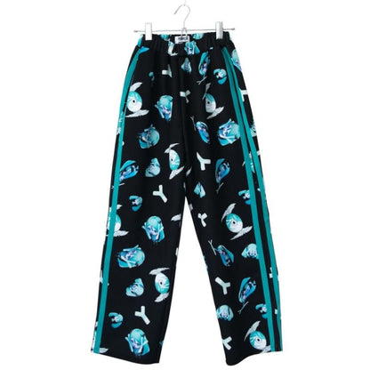 ACDC RAG 初音ミク コラボシリーズ JCT-HM-JPT-03 ジャージパンツ BLACK