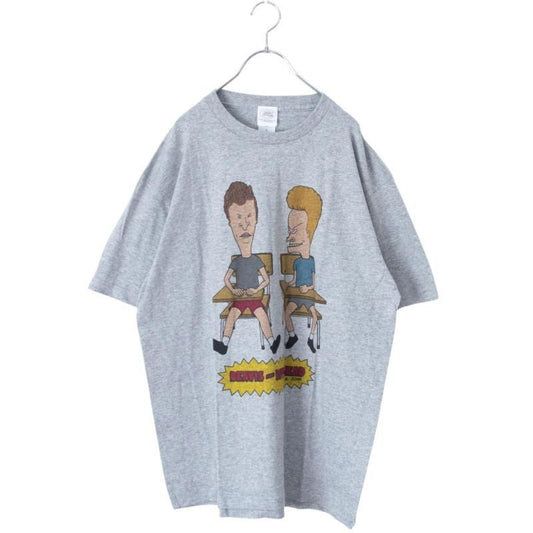 キャラクター Tシャツ BEAVIS AND BUTT-HEAD 座る MT1017 MT1018