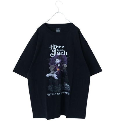 ナイトメアー・ビフォア・クリスマス Pumpkin King Tシャツ BLACK