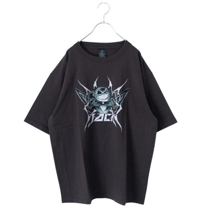 ナイトメアー・ビフォア・クリスマス Rockstyle Tシャツ CHARCOAL