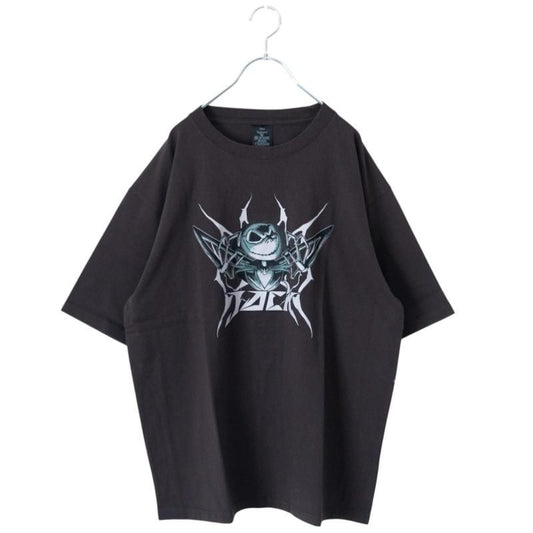 ナイトメアー・ビフォア・クリスマス Rockstyle Tシャツ CHARCOAL